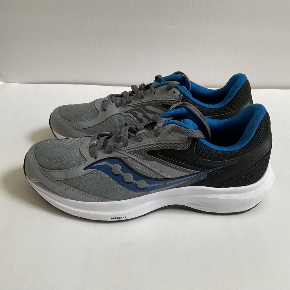 Saucony Cohesion 17  Mens Sz 9.5 Running Shoes Flint Cobalt S20943-102